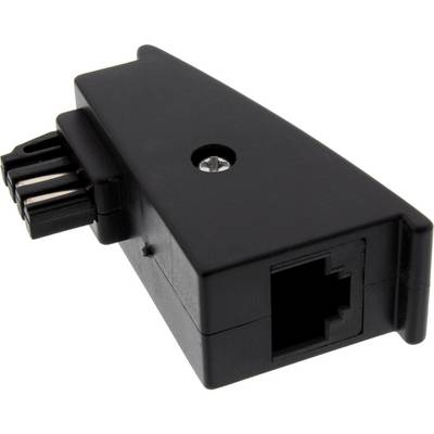 InLine® TAE-F Adapter, TAE-F Stecker auf RJ45 Buchse, 8P2C für Fritzbox-0