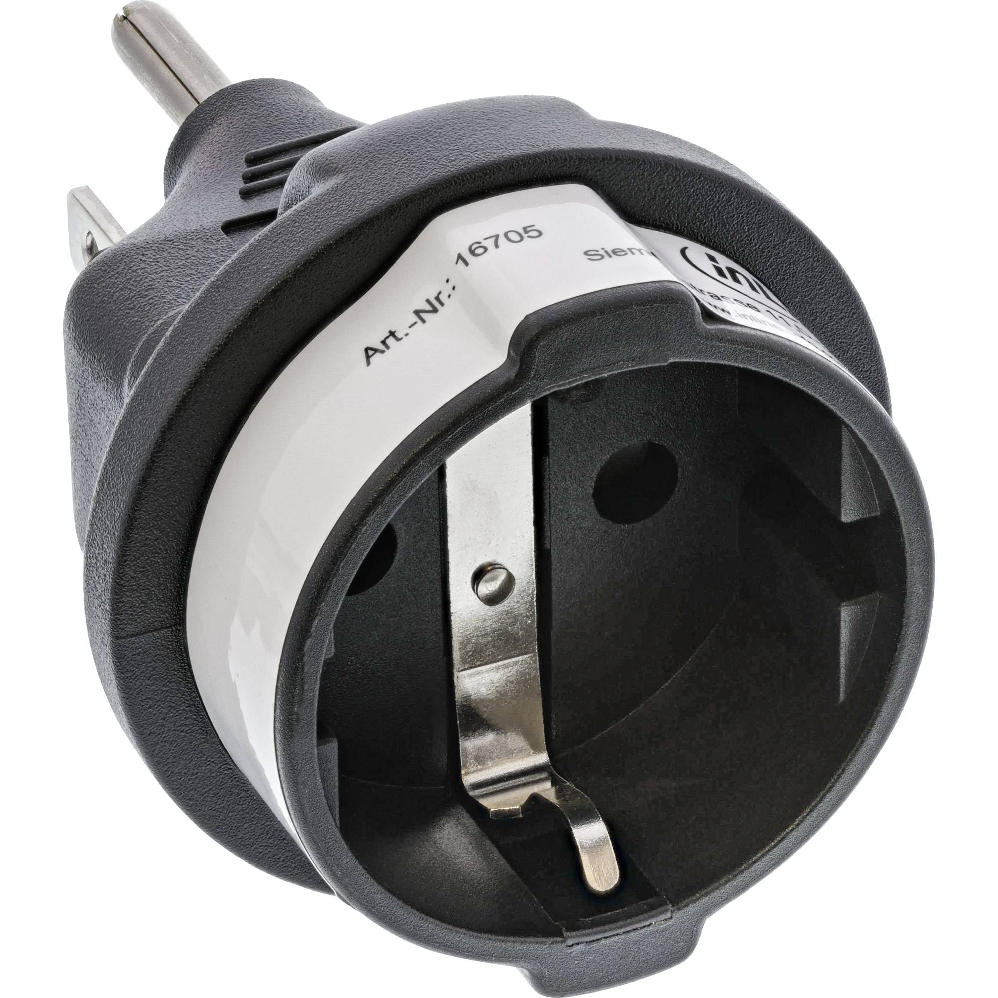 InLine® Reiseadapter, USA Stecker auf Schutzkontakt Buchse-1