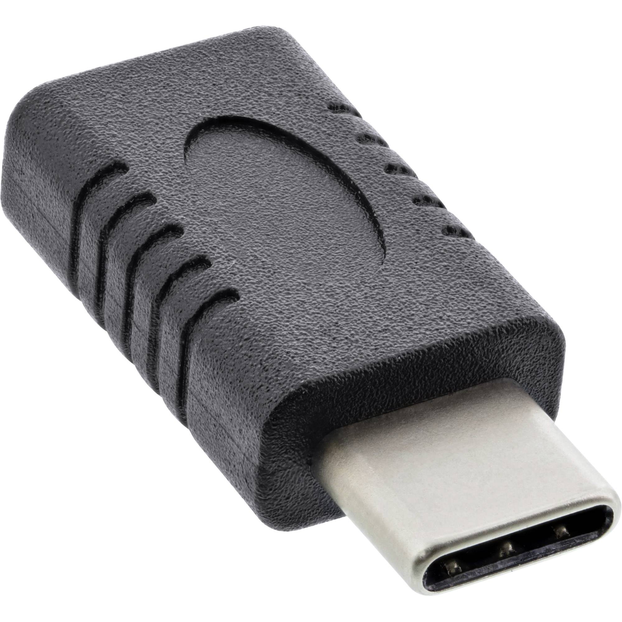 InLine® USB 3.2 Gen.2 Adapter, USB-C Stecker an C Buchse-0