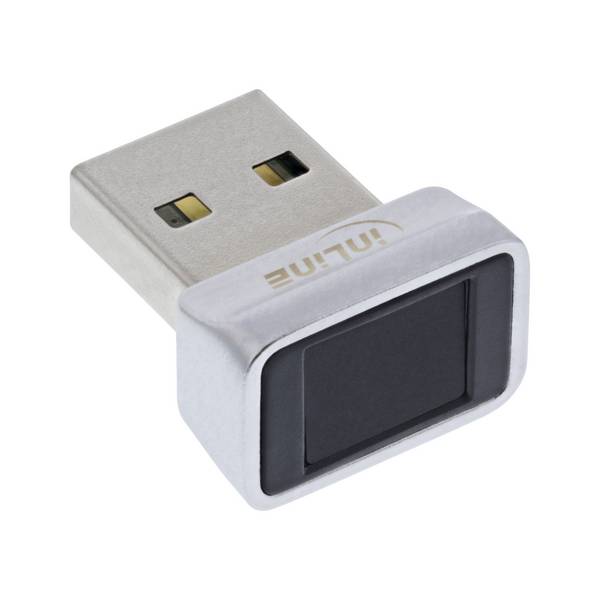 InLine® USB Fingerabdruck Scanner, Windows Hello, USB-A