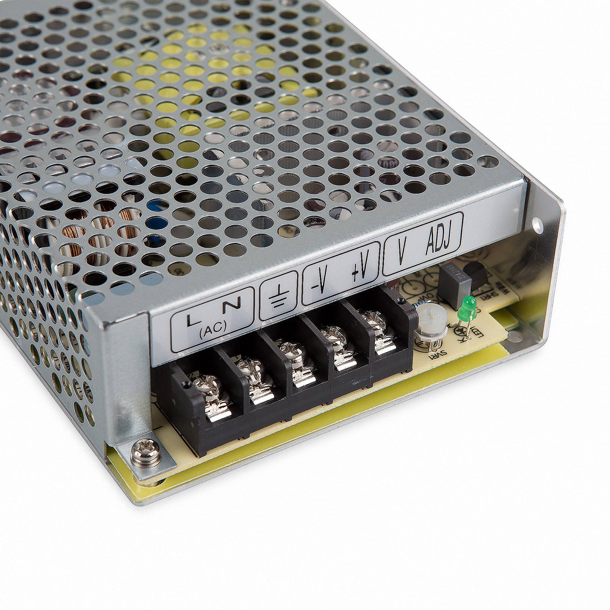 Mean Well RS-75-12 Schaltnetzteil case 12V/DC/0-6A/ 72W-1