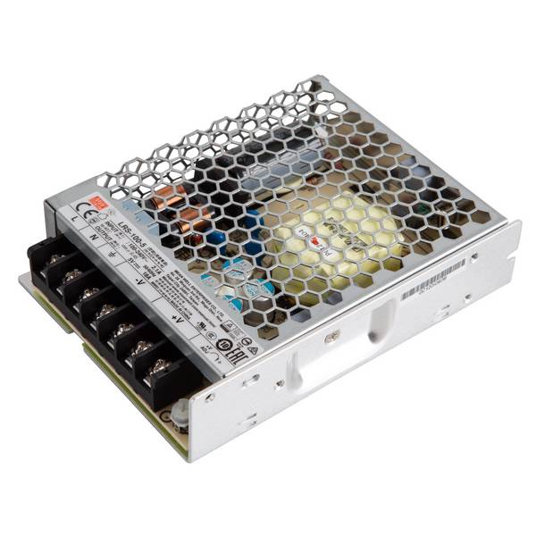 Mean Well LRS-100-5 Schaltnetzteil case 5V/DC/0-18/ 90W