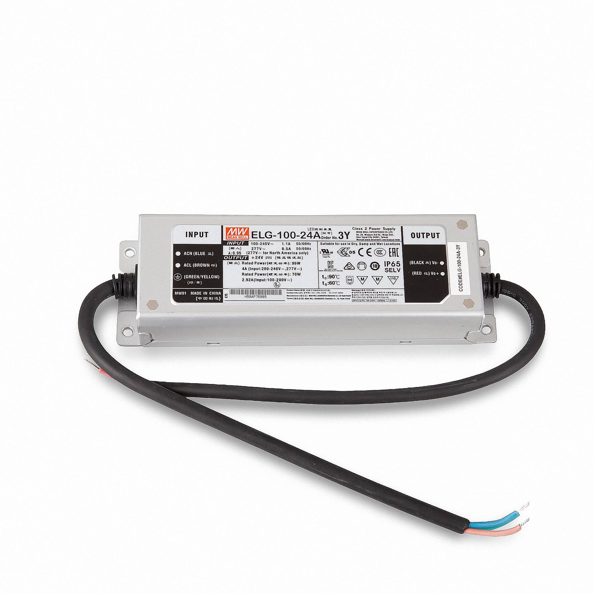 Mean Well ELG-100-24A-3Y SNT 26.4V/DC/0-4 A/ 96W IP65-0