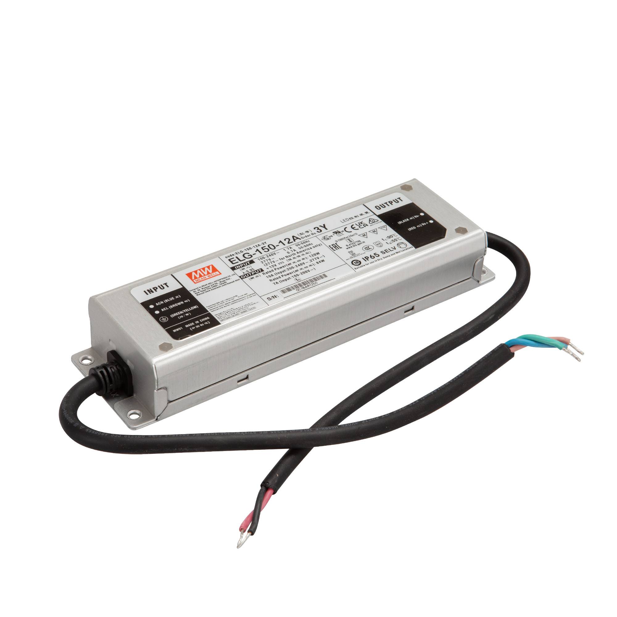 Mean Well ELG-150-12A-3Y SNT 13.2V/DC/0-10 A/ 120W IP65-1