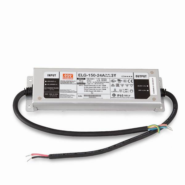 Mean Well ELG-150-24A-3Y SNT 26.4V/DC/0-6.25 A/ 150W IP65