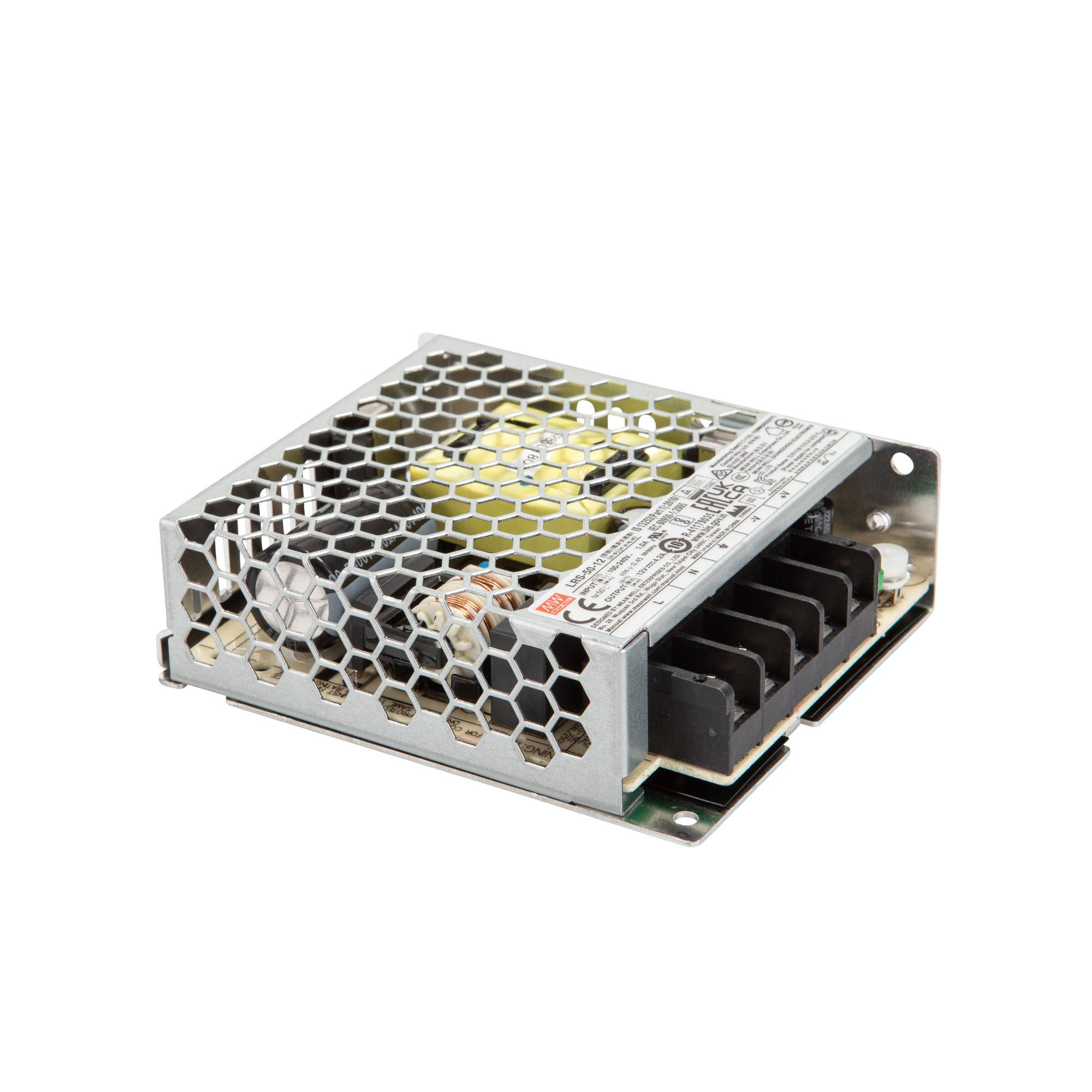 Mean Well LRS-50-12 Schaltnetzteil case 12V/DC/0-4,2/ 50,4W-0