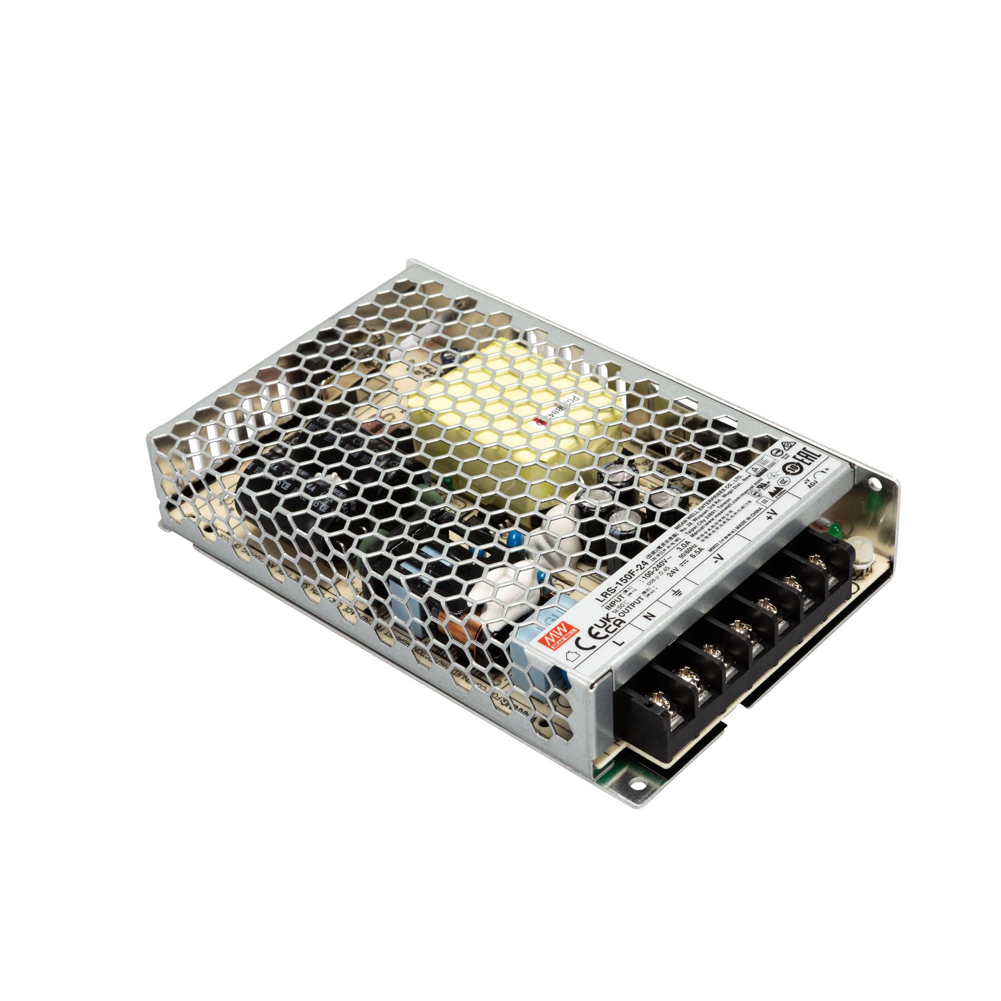 Mean Well LRS-150F-24 Schaltnetzteil case 24V/DC/0-6,5/ 156W-0