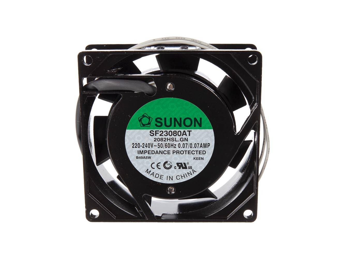 LÜFTER SUNON 230VAC GLEITLAGER 80 x 80 x 25mm-0