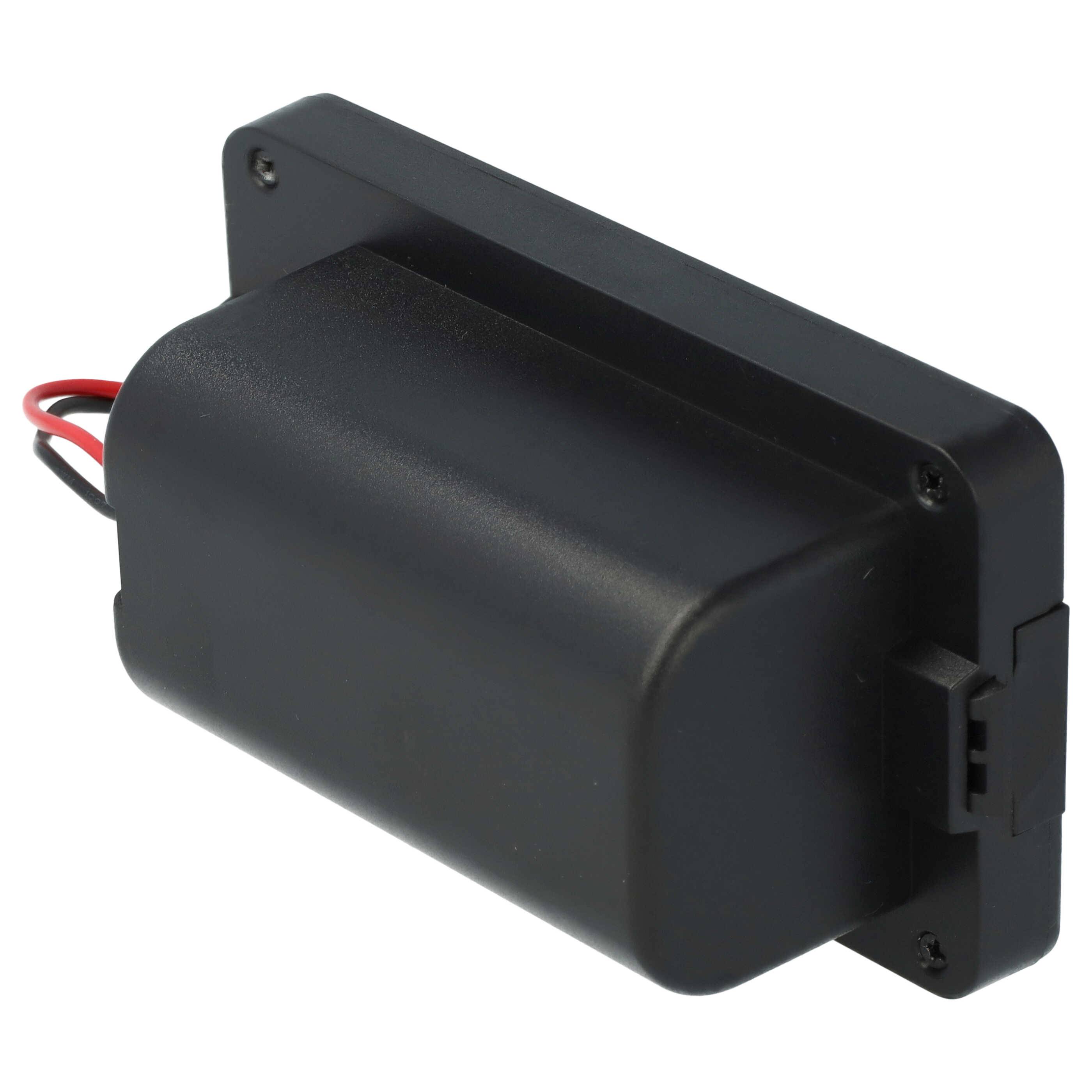 vhbw Akku kompatibel mit Rowenta X-plorer Serie 60 Animal Connect RR7455 | RR7455WH Saugroboter Schwarz (3000 mAh, 14,4-2