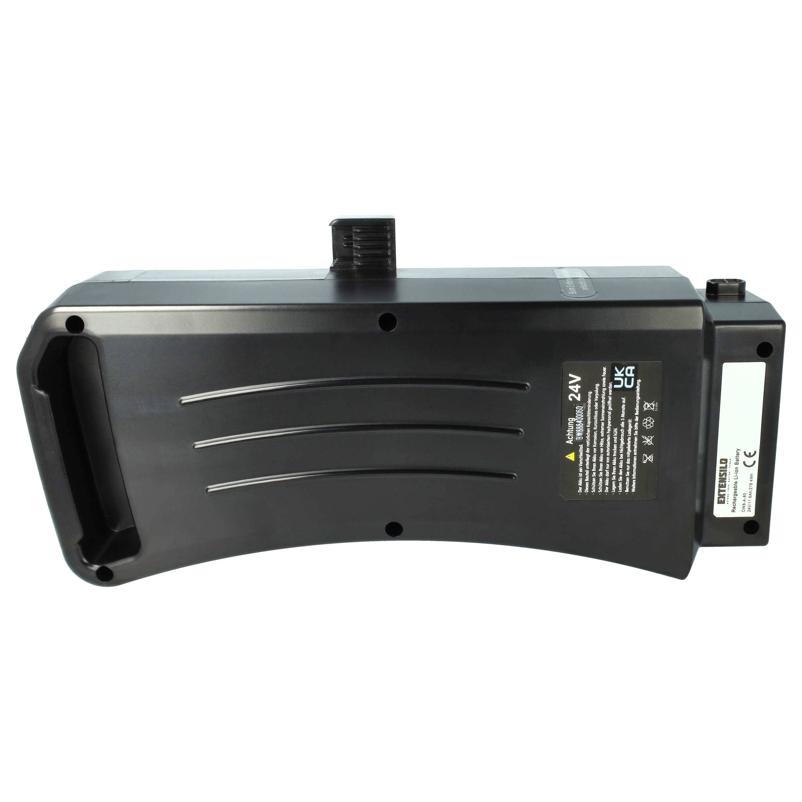EXTENSILO Akku Ersatz für Samsung SDI Side-Click 24V | SDI-2511A für E-Bike (11,6 Ah, 24 V, Li-Ion) - Schwarz-3