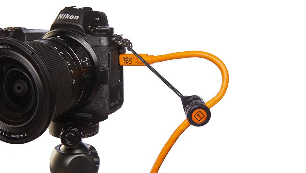 Tether Tools TetherGuard Camera Support, Kabelhalter, Universal, Schwarz, Orange-0