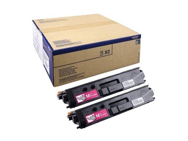 Brother TN329M - 2er-Pack - Magenta - original-0