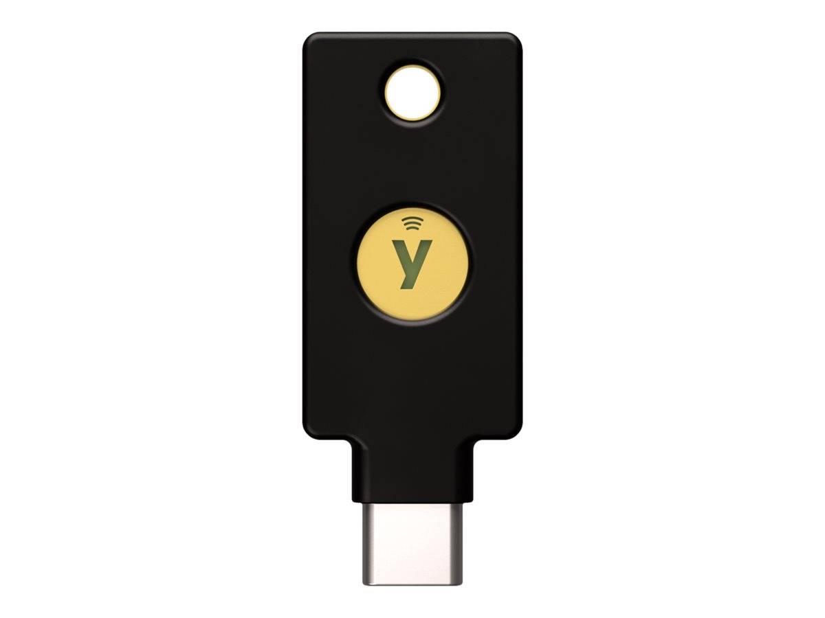 YUBICO USB-Sicherheitsschlüssel - NFC - Schwarz - by Yubico USB-C-0