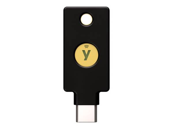 YUBICO USB-Sicherheitsschlüssel - NFC - Schwarz - by Yubico USB-C