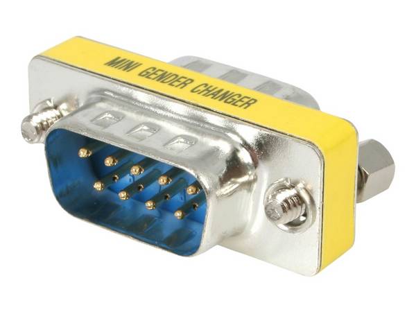 StarTech.com Seriell DB9 Gender Changer - St/St - Serieller Gender Changer - DB-