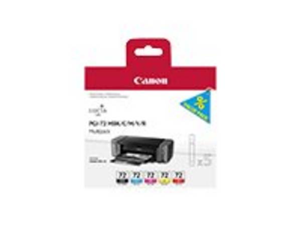 Canon PGI-72 MBK/C/M/Y/R Multipack - 5er-Pack
