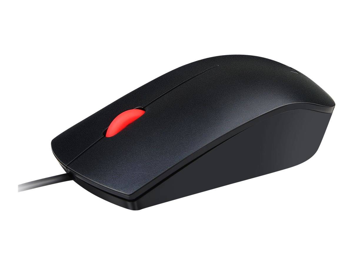 Lenovo Essential - Maus - rechts- und linkshändig - optisch - 3 Tasten - kabelgebunden-1