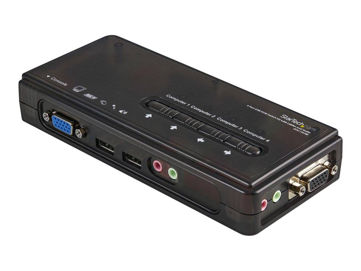 StarTech.com 4 Port VGA / USB KVM Switch inkl.-0