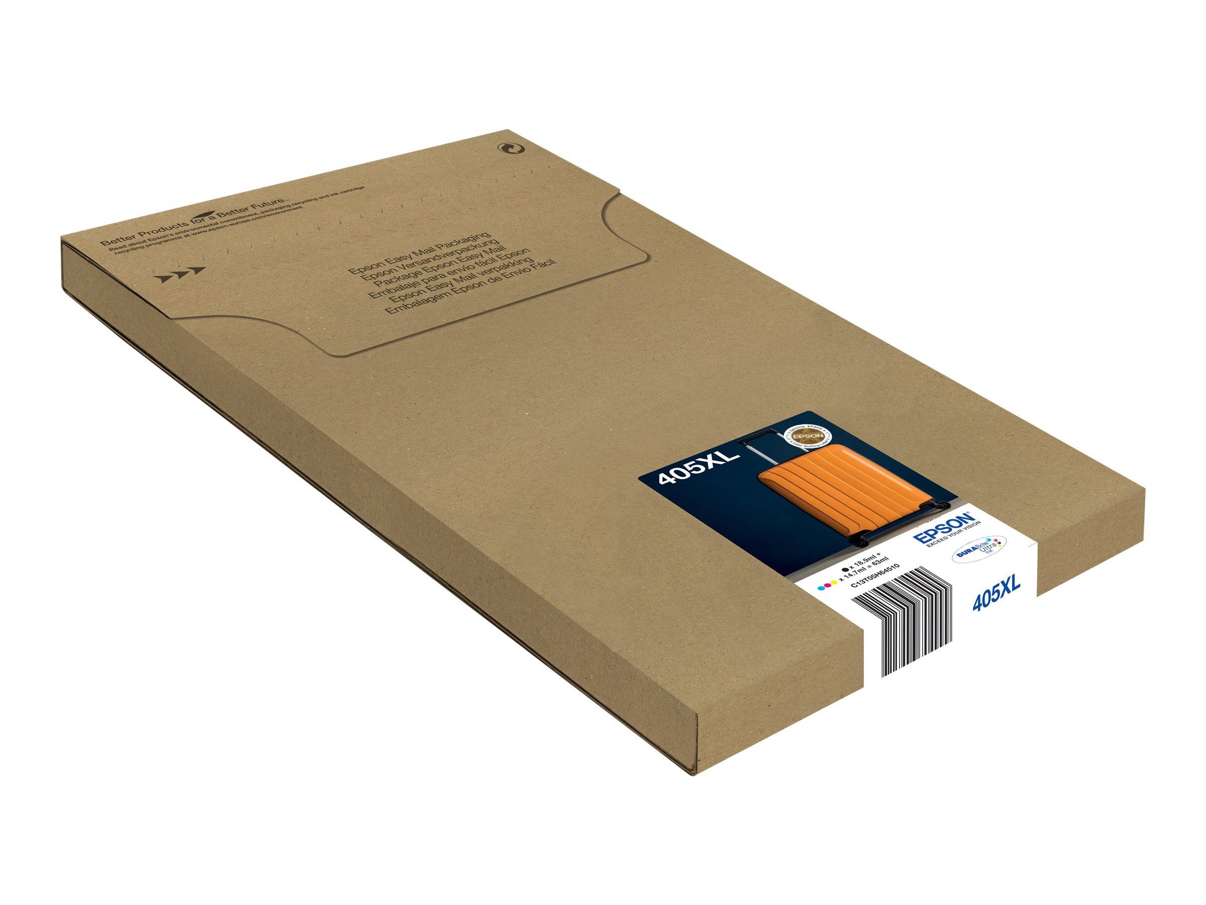 Epson 405XL Multipack - 4er-Pack - XL - Schwarz, Gelb, Cyan, Magenta-0