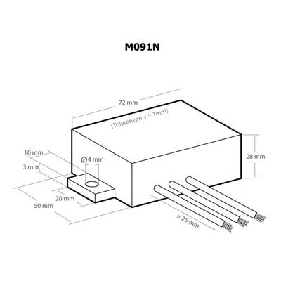 Kemo Powerline M091N Phasenkoppler Baustein Eingangsspannung (Bereich): 400  V/AC (max.) kaufen