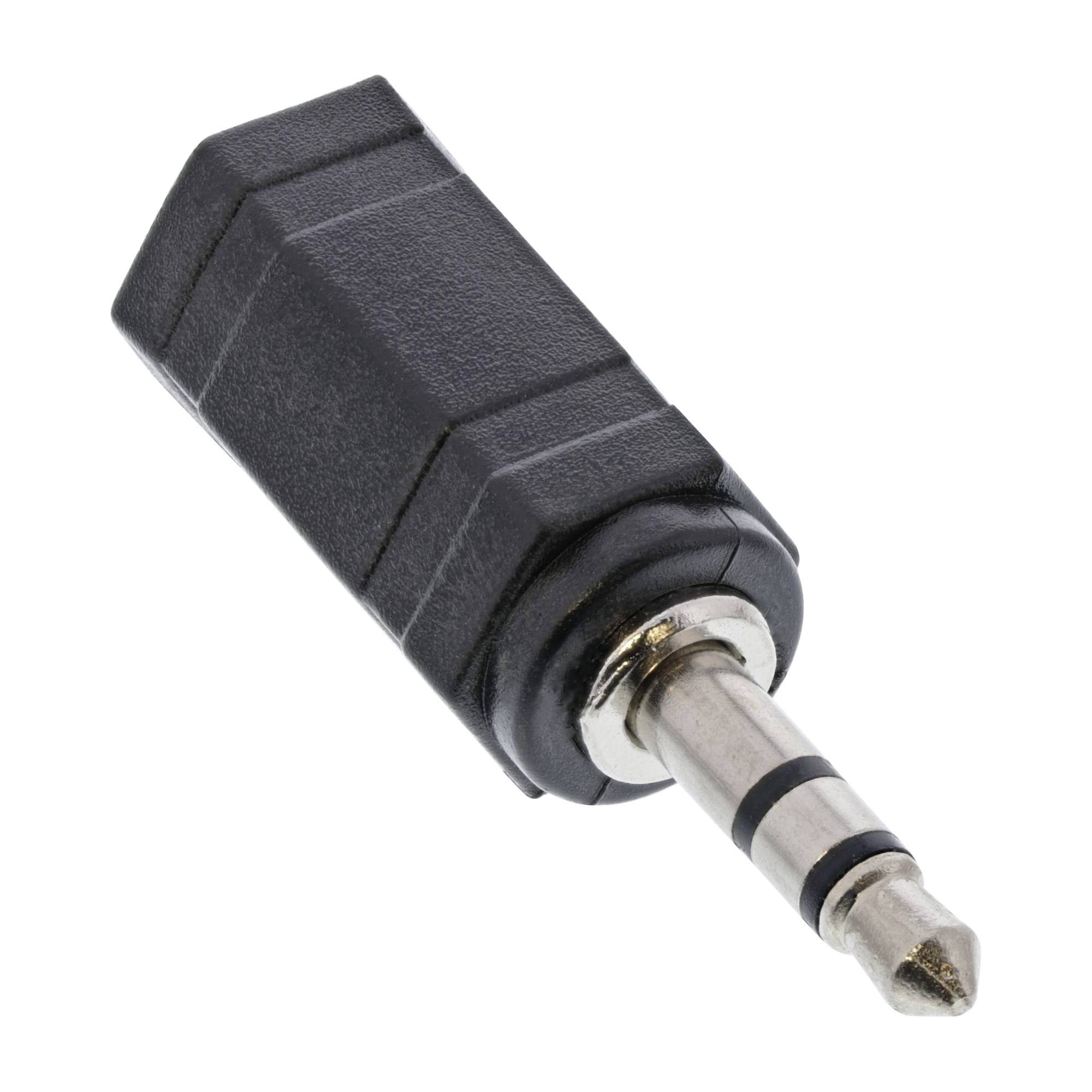 InLine® Audio Adapter, 2,5mm Klinke Buchse an 3,5mm Stecker, Stereo-0