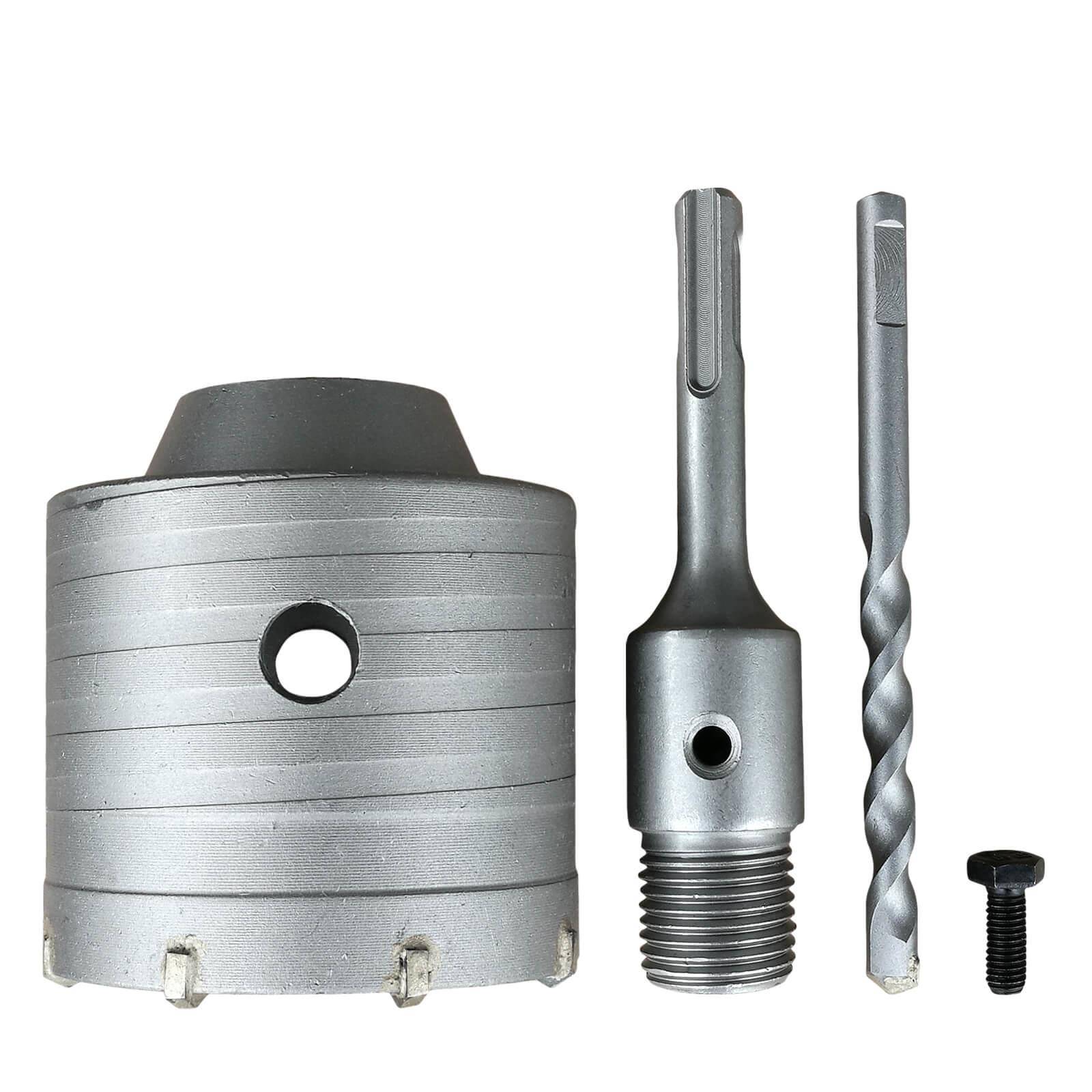68 mm Hartmetall-Hohlbohrkrone inkl. SDS Aufnahmeschaft-3