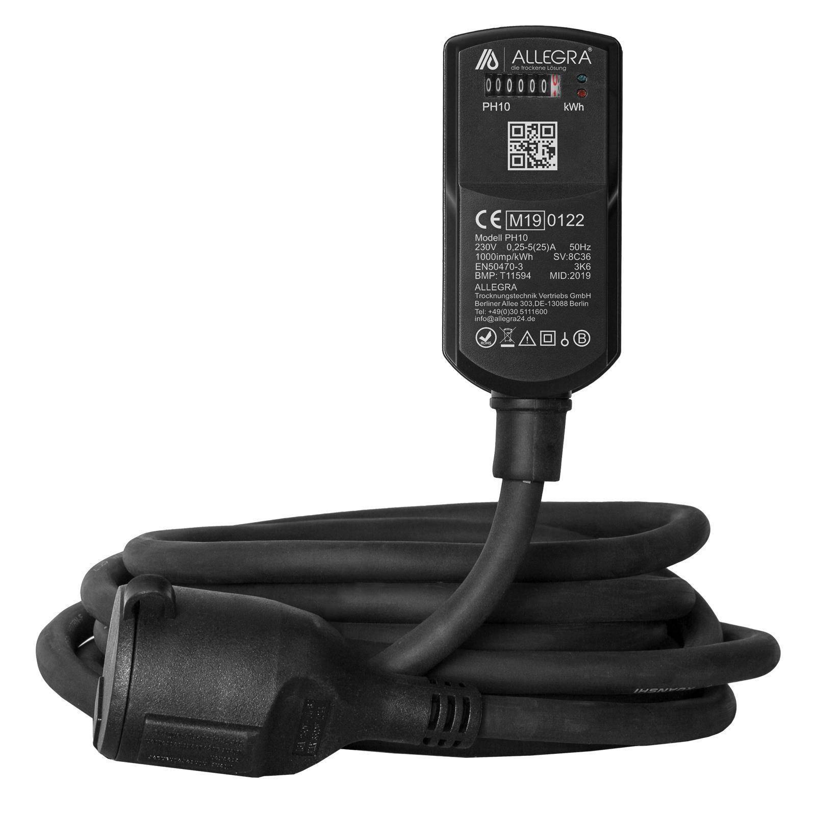 MID Stromzähler PH10 mit 5 m Verlängerungskabel H07RN-F 3G2,5 mm²-0