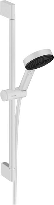 HG Brauseset PULSIFY SELECT 105 3jet Relaxation Brausestange 650mm mattweiß-0