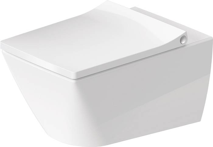 DU Wand-WC Viu 570mm rimless Weiß Tiefspüler, Durafix inkl., HYG-1