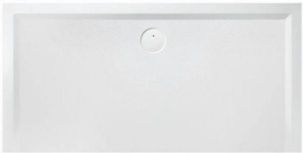 HO DW Muna 800x750x30 mit Antirutsch, Material Solique, Weiß
