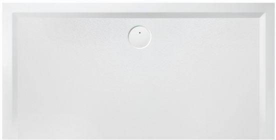 HO DW Muna 1400x1000x30 mit Antirutsch, Material Solique, Weiß-0