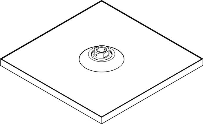 HG Kopfbrause Raindance E 300 1jet chrom-0