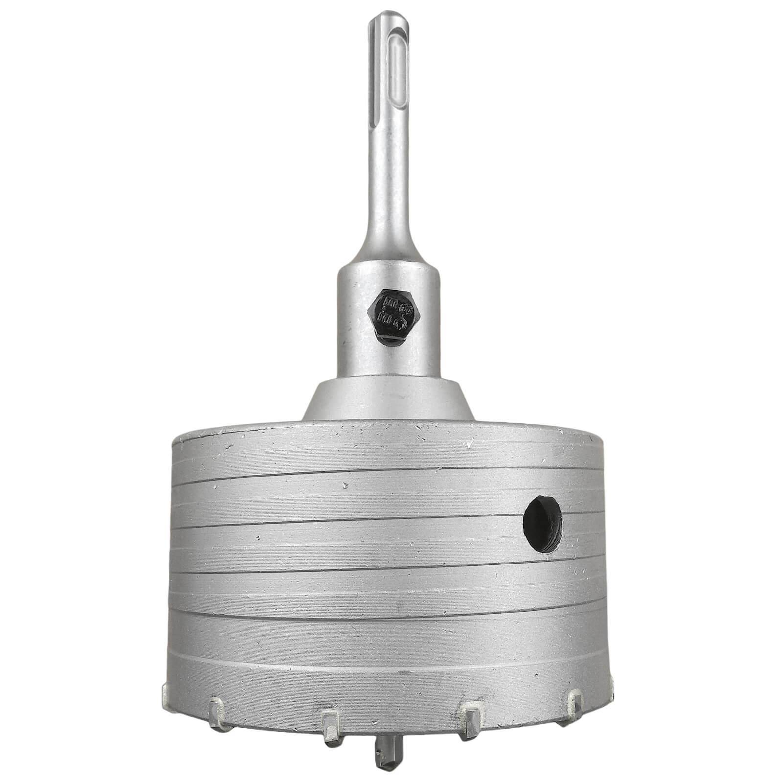 100 mm Hartmetall-Hohlbohrkrone inkl. SDS Aufnahmeschaft-0
