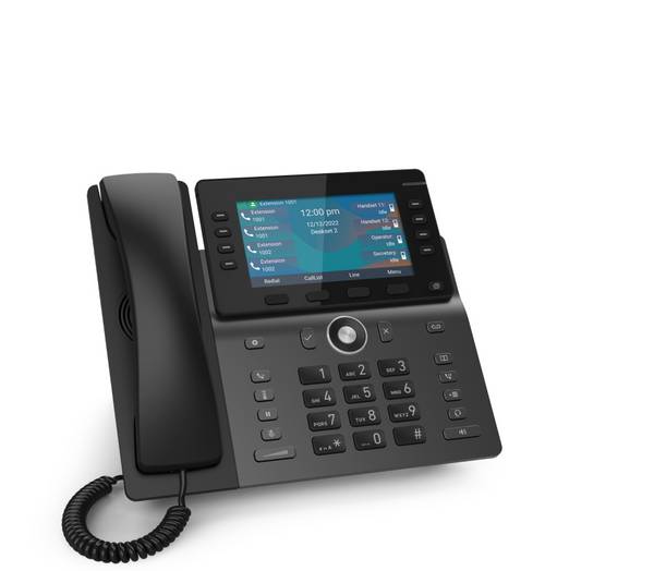 snom M58 - Schnurloses Erweiterungstelefon - mit Bluetooth-Schnittstelle mit Rufnummernanzeige
