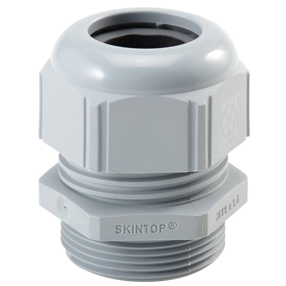 Lapp Zubehör SKINTOP-STR-M-20X1,5-RAL- 7001-SGY STR-M20x1,5 R7001SGY 1,5 mm, 9 25 28,3 mm-0