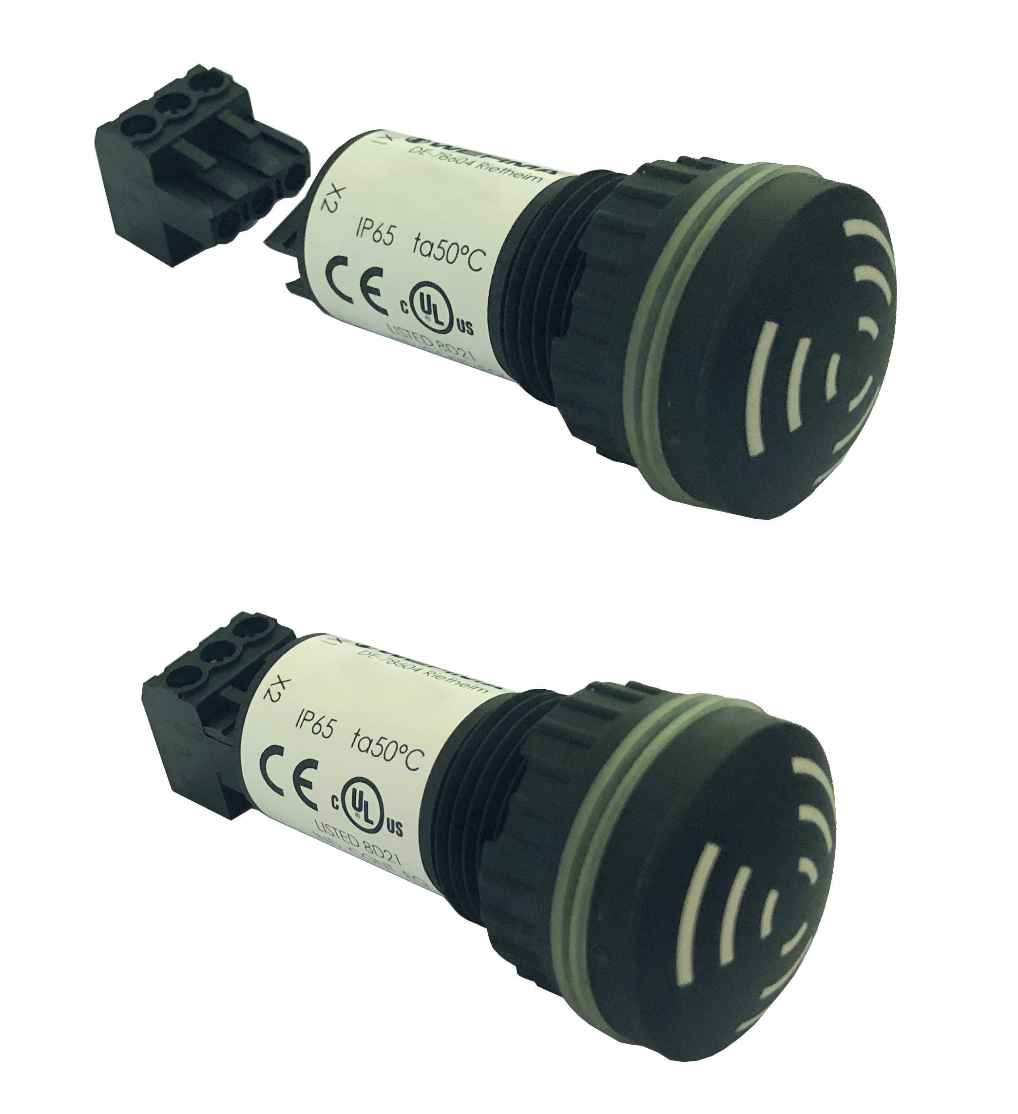 Werma 107.000.70, Installationsbeispiel Weiter 12/24VAC/DC-0