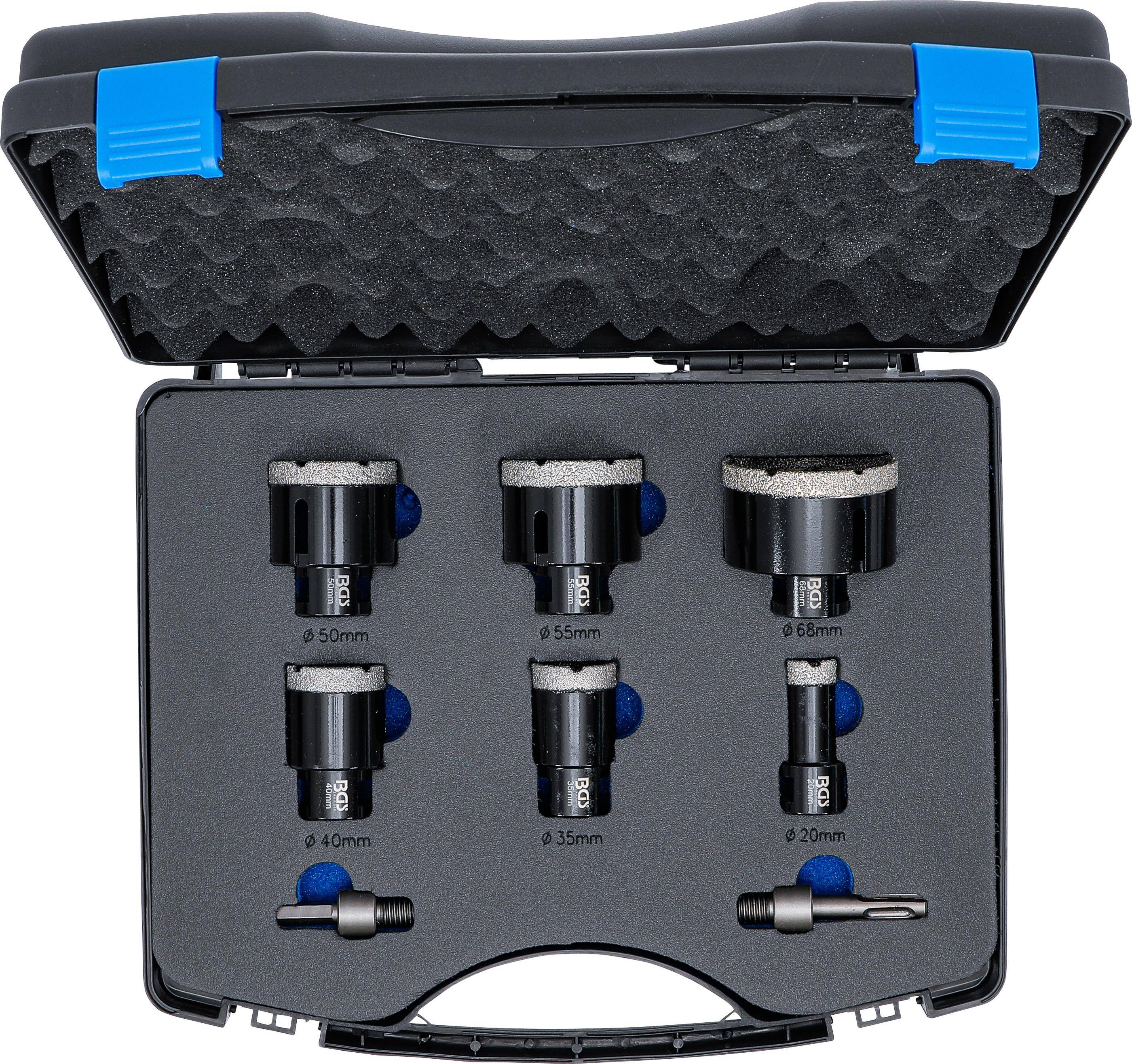 BGS technic Diamant-Bohrkronen-Satz | 20 - 68 mm | 8-tlg.-4