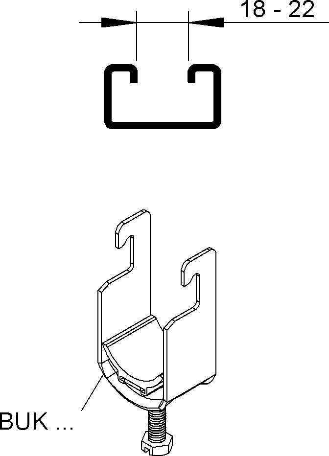 Niedax Bügelschellen BUK 82-1
