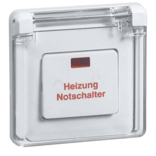 Peha Heizung-Notschalter ws D 81.516 V K HN-0