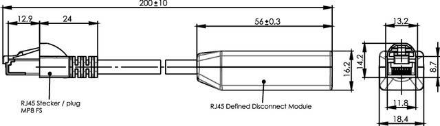 Telegärtner Defined Disconnect CP-Link 100008112-2