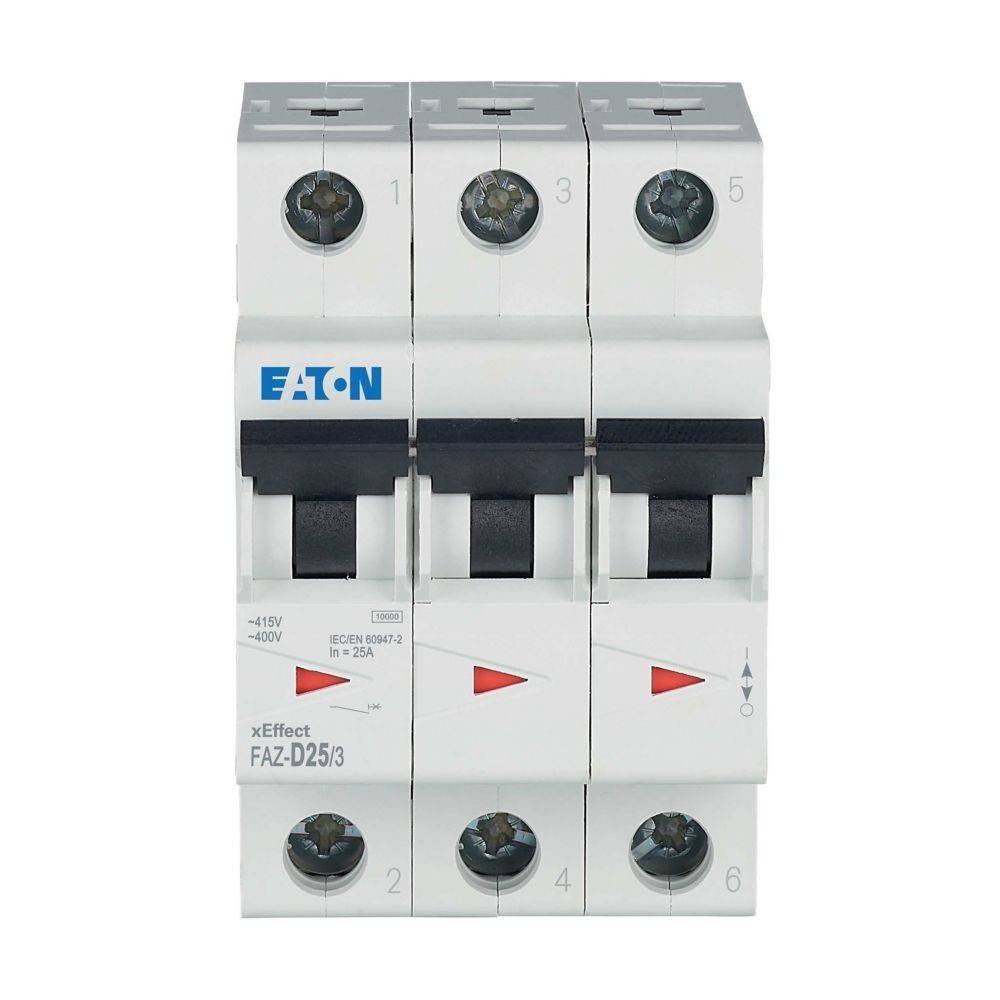 Eaton Leitungsschutzschalter FAZ-D25/3-2