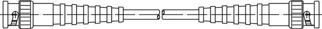 Telegärtner BNC HF-Kabel 75-1,0m 100009714-2