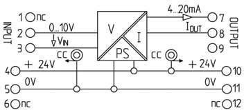 Weidmüller WAZ5 VCC 0-10V/4-20MA 8540300000 Signalwandler 1 St.-1