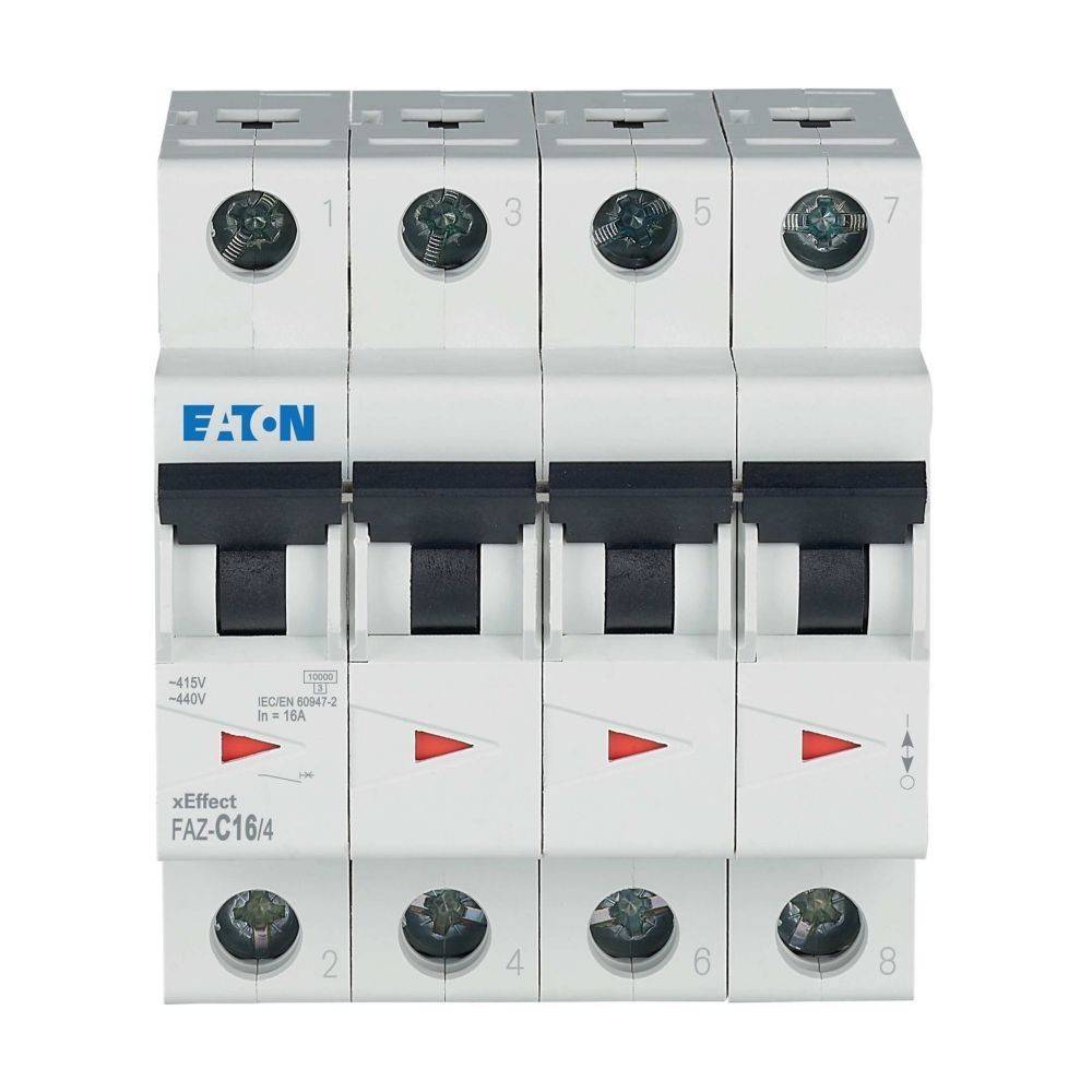 Eaton Leitungsschutzschalter FAZ-C16/4-3