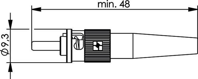 Telegärtner ST Stecker 100007057-2