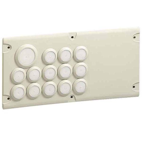 Legrand Flanschplatte Cabstop Legrand 036496-0