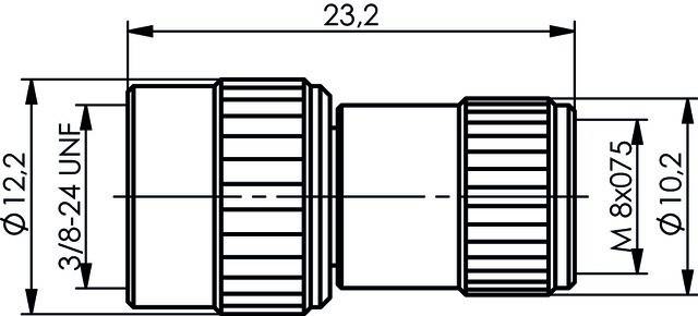 5 Stk. Telegärtner Adapter MiniUHF/FME (M-M)-2