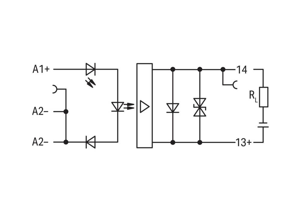 10 Stk. WAGO GmbH & Co. KG Optokoppler-Klemme-2