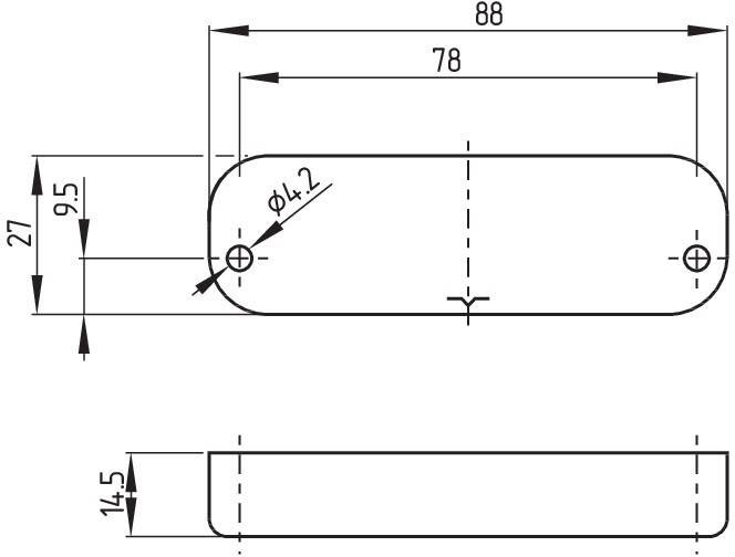 SCHMERSAL - BPS 40S-1 Betätiger BPS40S-1101215268-1