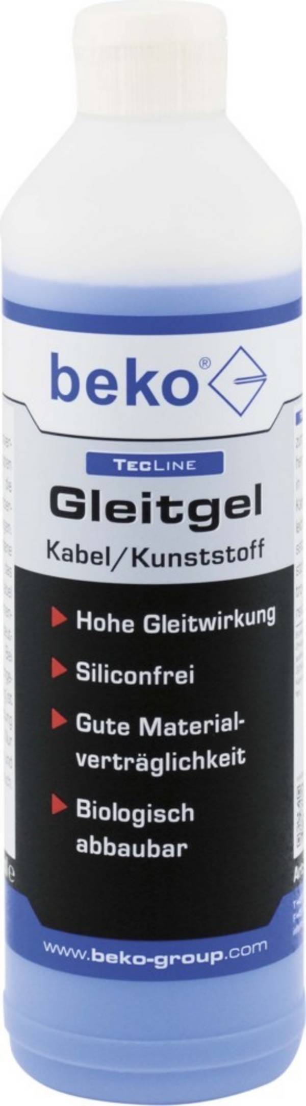 beko GmbH   O Gleitgel   299 604 TecLine 500ml Kabel/Kunststoff